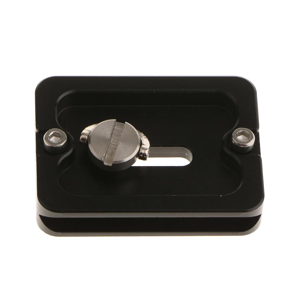 PU-50 Quick Release Plate Base Ball Head Bracket 1/4'' For ARCA SWISS Type