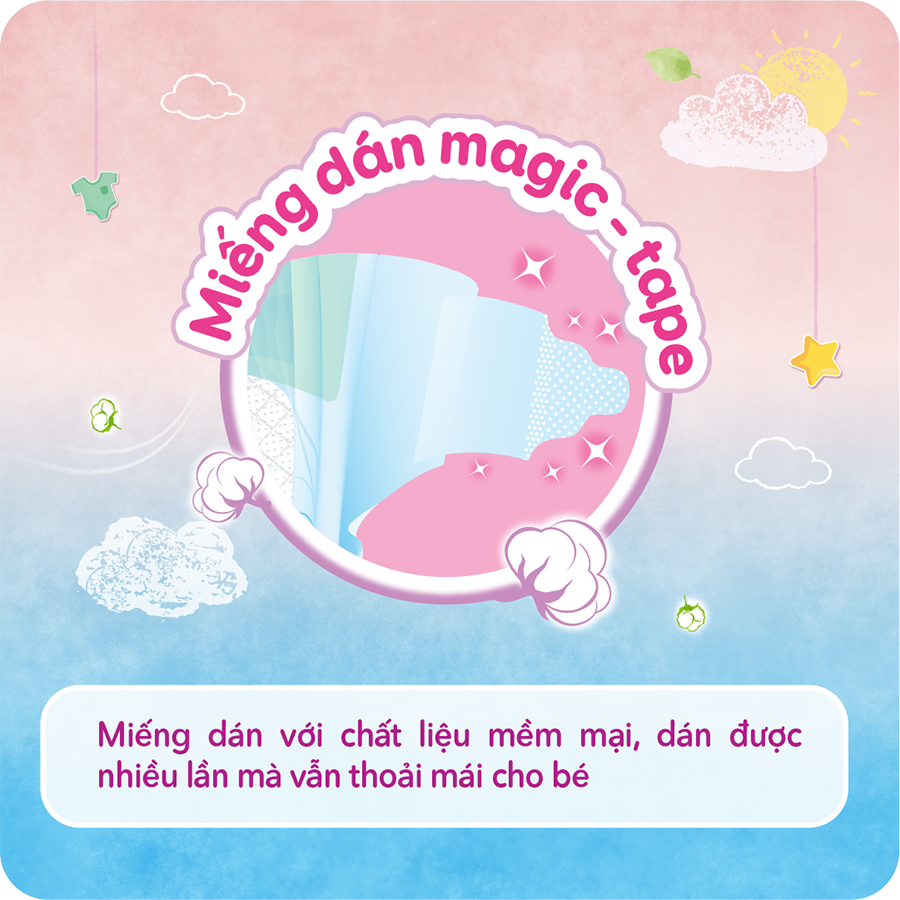 Tã Dán Bobby Sơ Sinh Siêu Thấm S80 (80 Miếng)