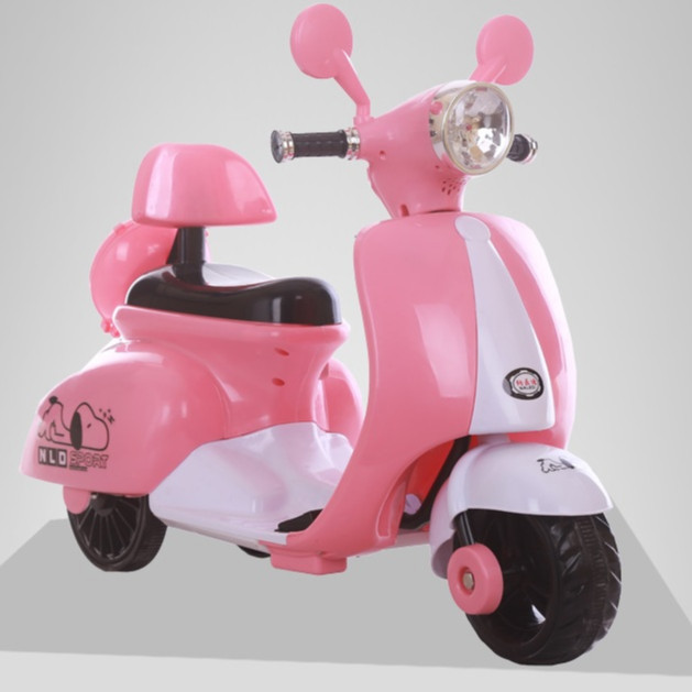 XE VESPA ĐIỆN 3279 CHO BÉ ( GIAO MÀU NGẪU NHIÊN )