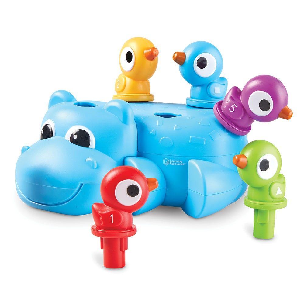 Bộ đồ chơi vận động tinh chủ đề hà mã - Huey The Fine Motor Hippo