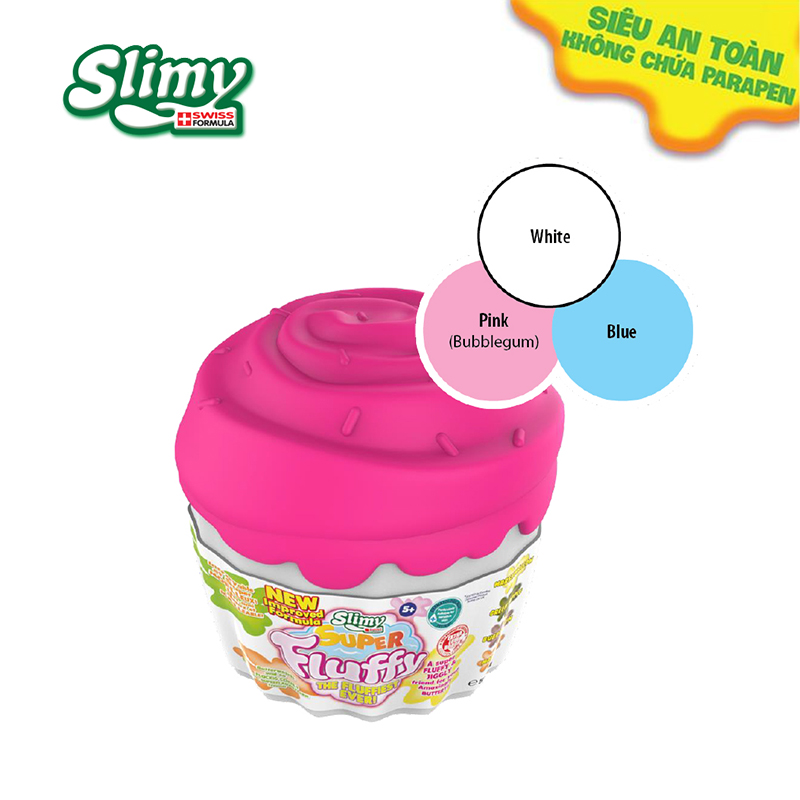 Đồ Chơi SLIMY Bánh Kem Ngọt Ngào Super Fluffy Hồng 33447/PINK