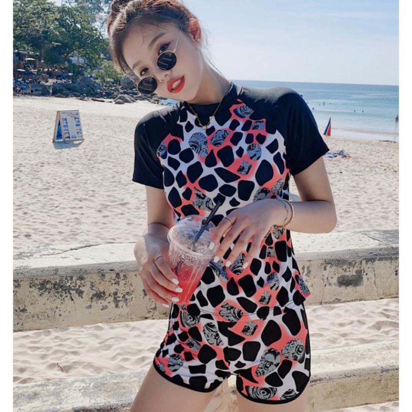 freeship Đồ Bơi Nữ Hai Mảnh Trẻ Trung AT160 ShopMaySG, One Size, Họa Tiết Xinh, Bikini Áo Tắm 2 Mảnh