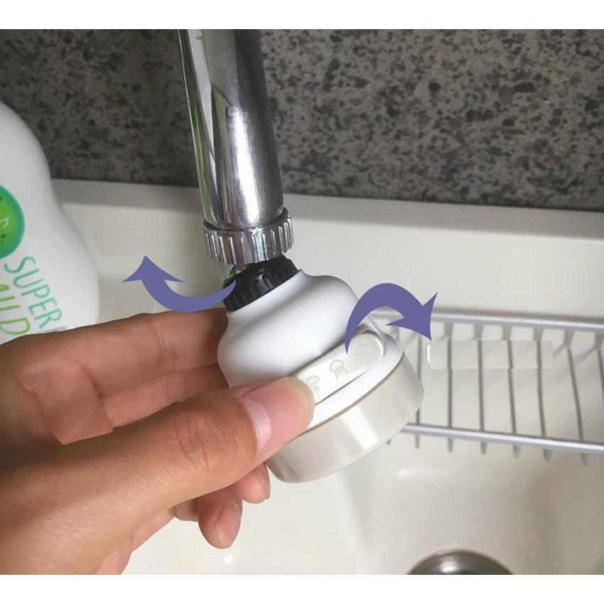 Đầu vòi rửa chén bát tăng áp, điều hướng xoay 360 độ, 3 chế độ, tiết kiệm nước, phù hợp với nhiều loại vòi N