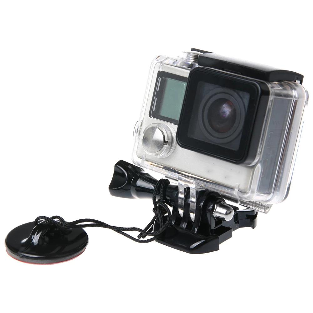 5PCS Bảo hiểm an toàn khóa chống thả Tether Strap Sticker cho GoPro Hero 9 8 7 6 5 4 SJ4000 CASE Mũ bảo hiểm xe hơi Mount dây buộc dây