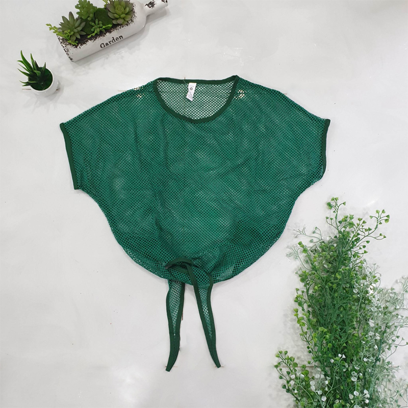 Áo Croptop Lưới Nữ Tập Gym & Yoga Thể Thao Thoáng Mát Cho Chị Em Cá Tính Năng Động