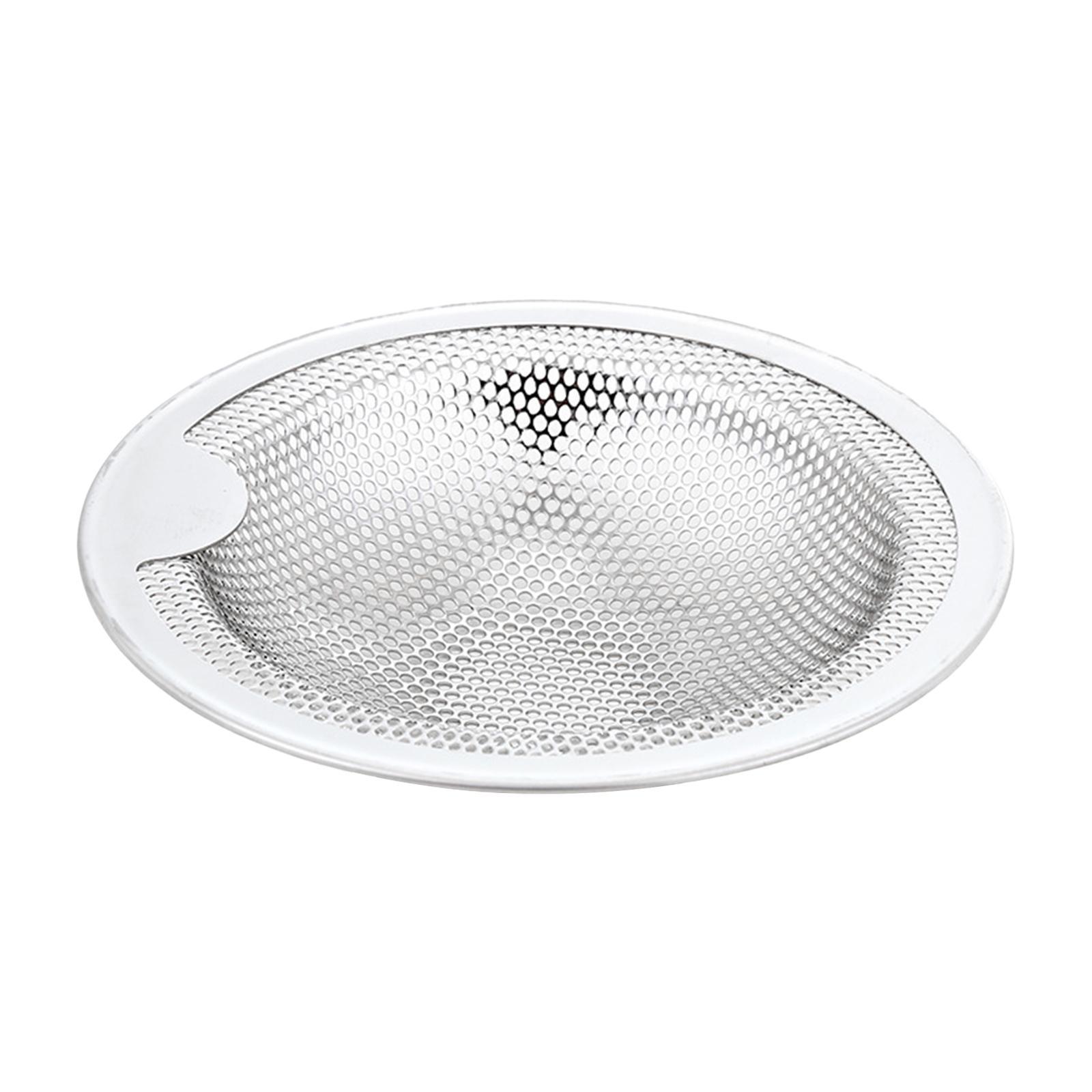 Kitchen Sink Strainer Stainless Steel Slop Basket Filter Shower Drain Hole Filter Sink Mesh Basket Filter for Balcony Drain Hole Bathroom RV