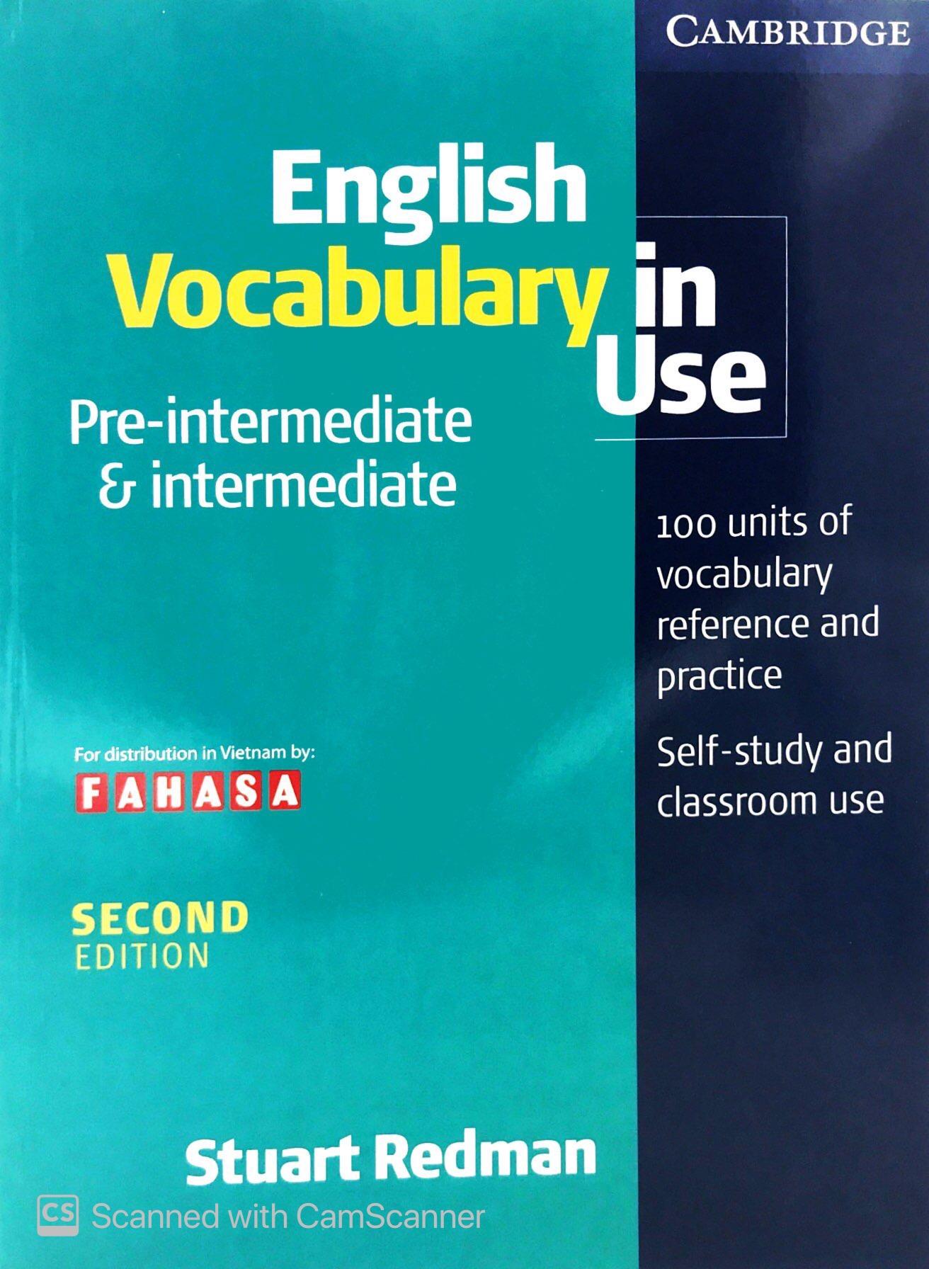 Hình ảnh English Vocabulary In Use - Pre-intermediate & Intermediate