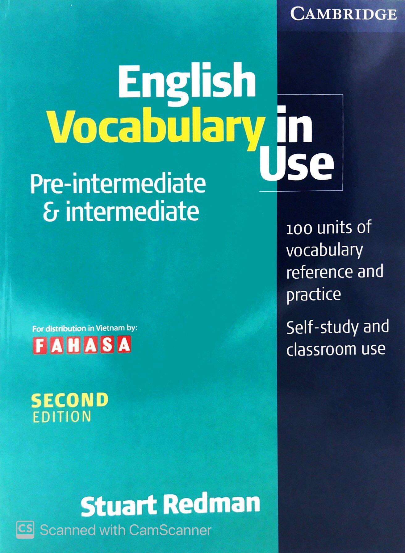 English Vocabulary In Use - Pre-intermediate & Intermediate