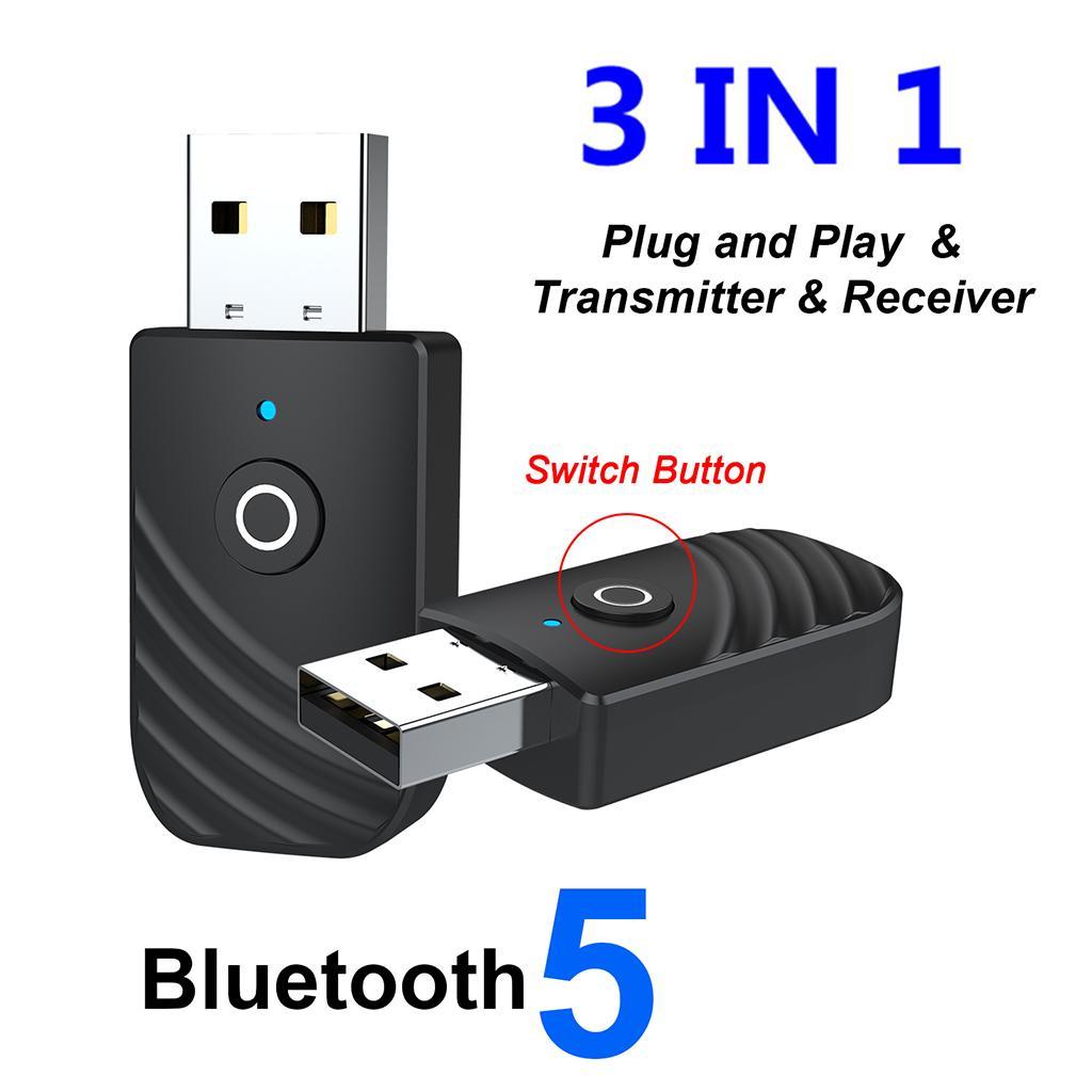 USB Bluetooth 5.0 Receiver Adapter 3.5mm   AUX For TV  AUX Speaker