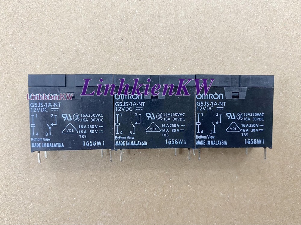 Relay DH1U 12VDC 16A 250V Mới Chính gốc Sử Dụng Điều Hòa Daikin Gas32