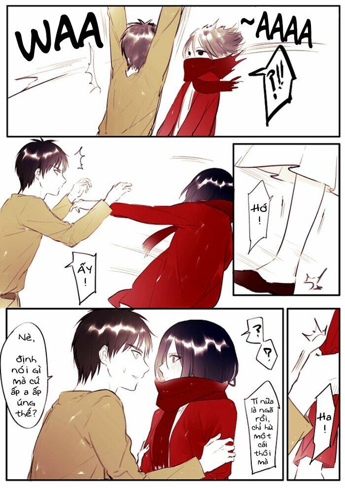 đại chiến titan - doujinshi về eremika chapter 2 4