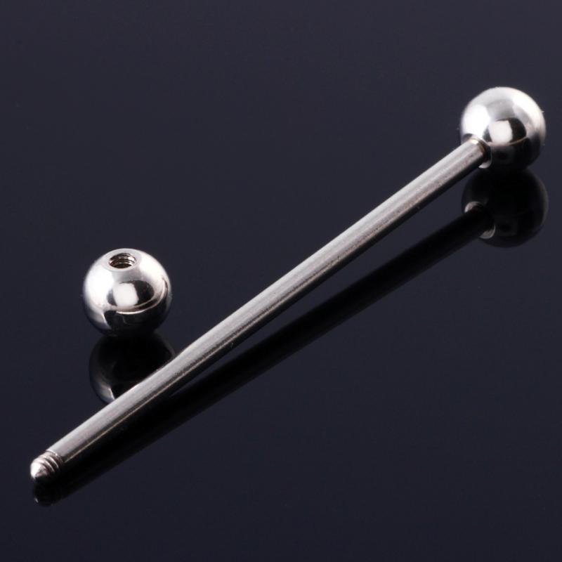 6Pcs Labret Stud Lip Ring Ear Tragus Helix Piercing Earring Barbell Jewelry