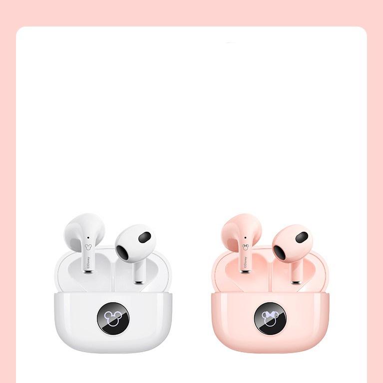 Tai nghe không dây Disney LY-702 bluetooth V5.0 type-C, loại bỏ tiếng ồn, nghe nhạc hay, kiểu dáng dễ thương
