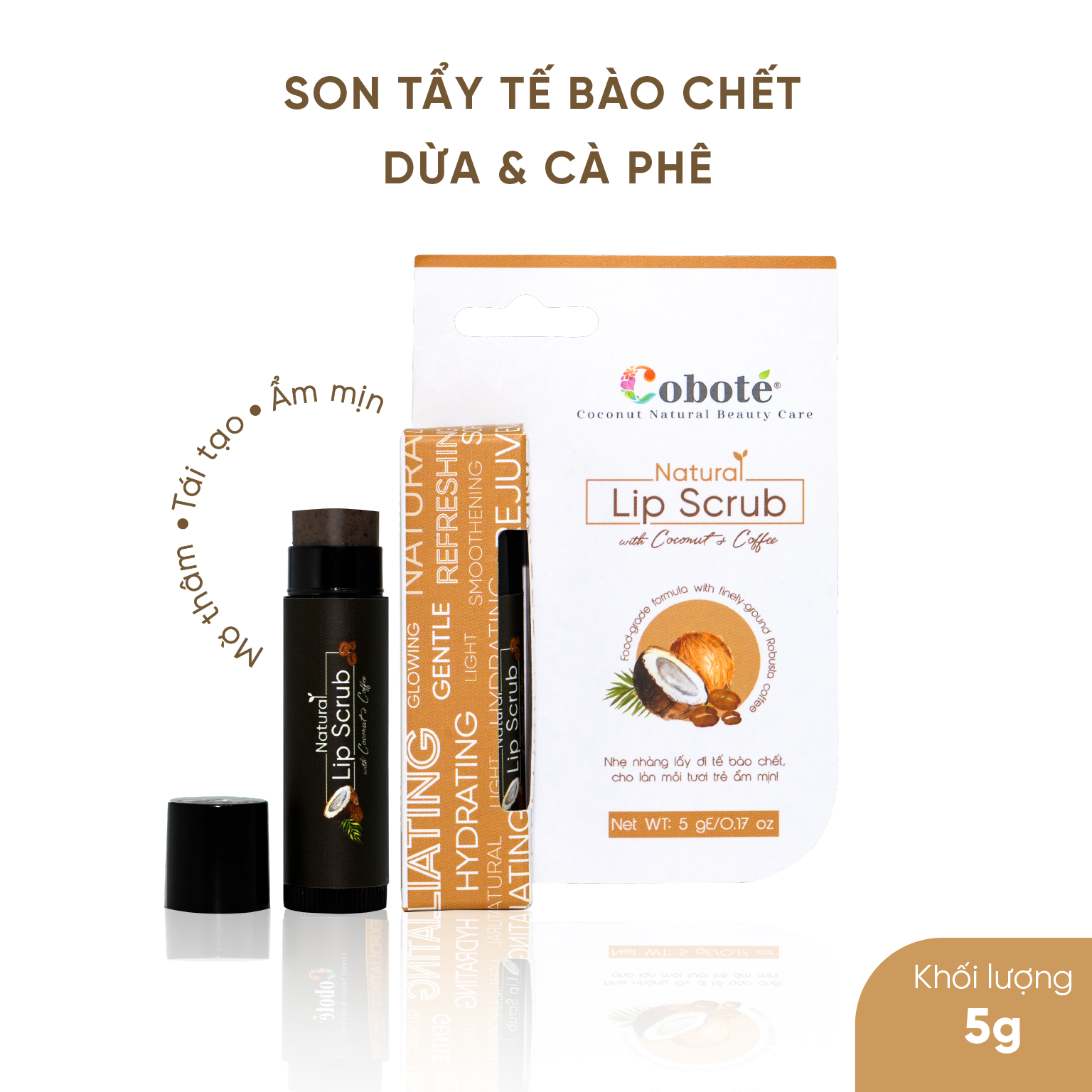 Son Tẩy Tế Bào Chết Coboté (3.5g) - Chuẩn Thực Phẩm - LSCRUB