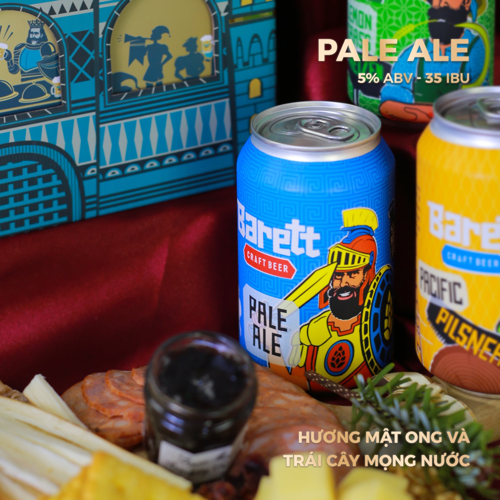 Thùng 12 lon bia thủ công Pale Ale