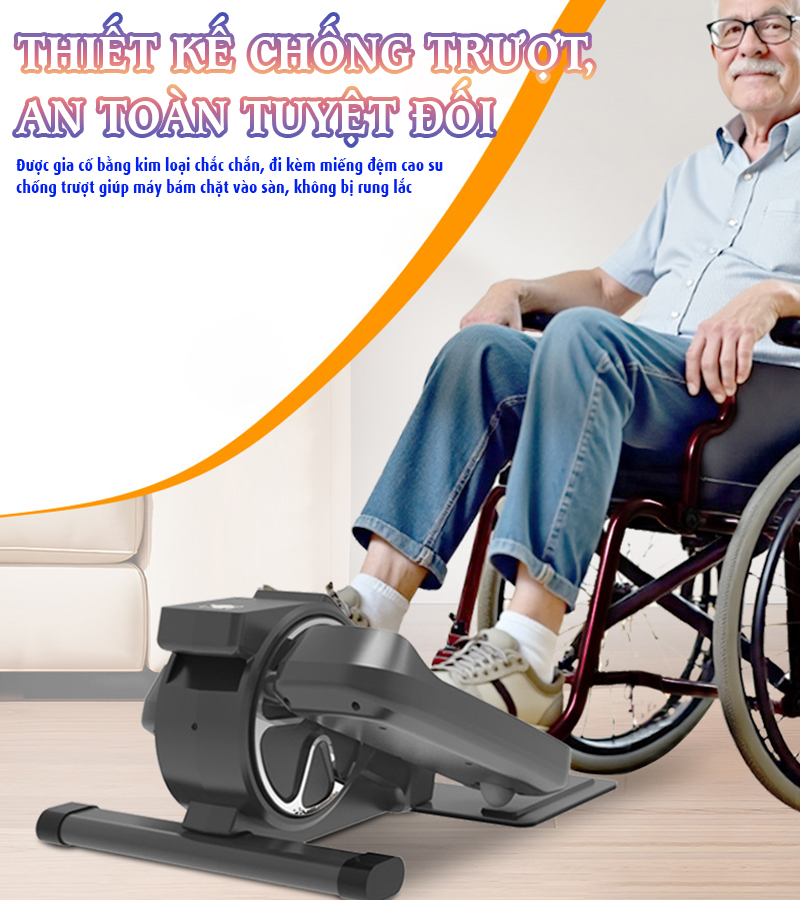 Máy tập chân cho người già, người bị tai biến Booster Boluojun BT-96