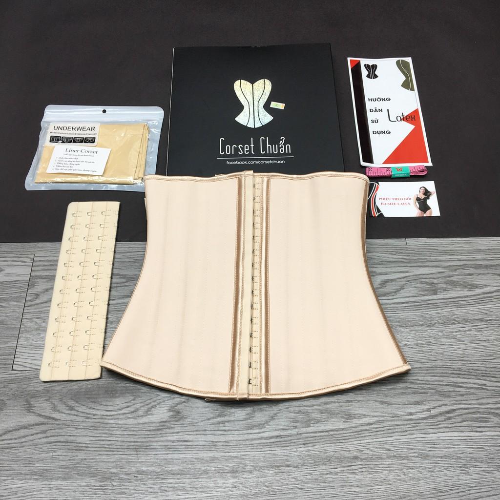 Đai latex Hy Lạp chuẩn 25 xương - Đai nịt bụng sau sinh - Gen nịt bụng