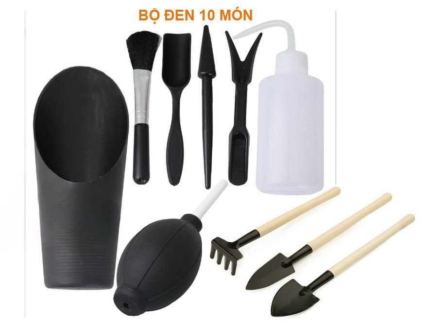 Combo 10 món dụng cụ trồng sen đá, xương rồng
