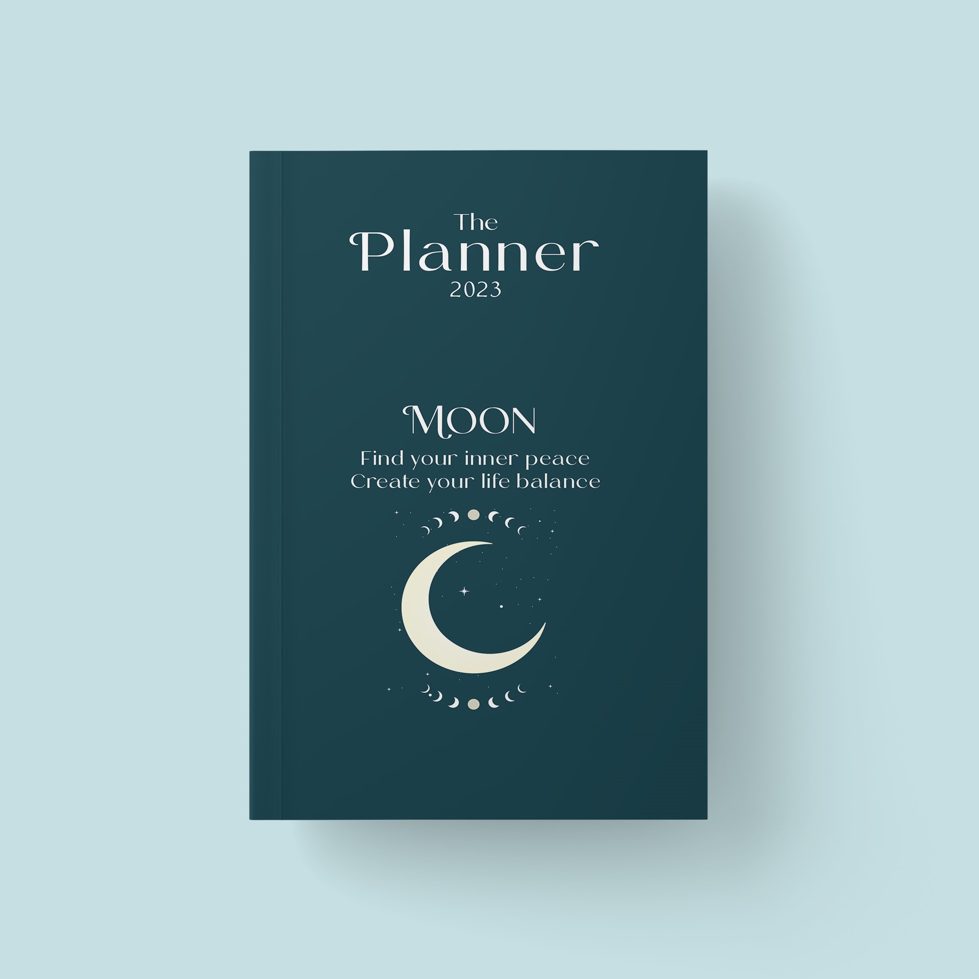 Cá Chép - Sổ Planner 2023  - MOON: Find your inner peace - Create your life balance