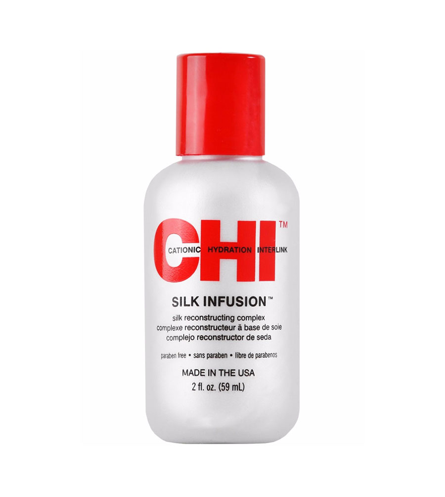 Dầu dưỡng CHI Silk INFUSION bóng tóc 59ml - USA
