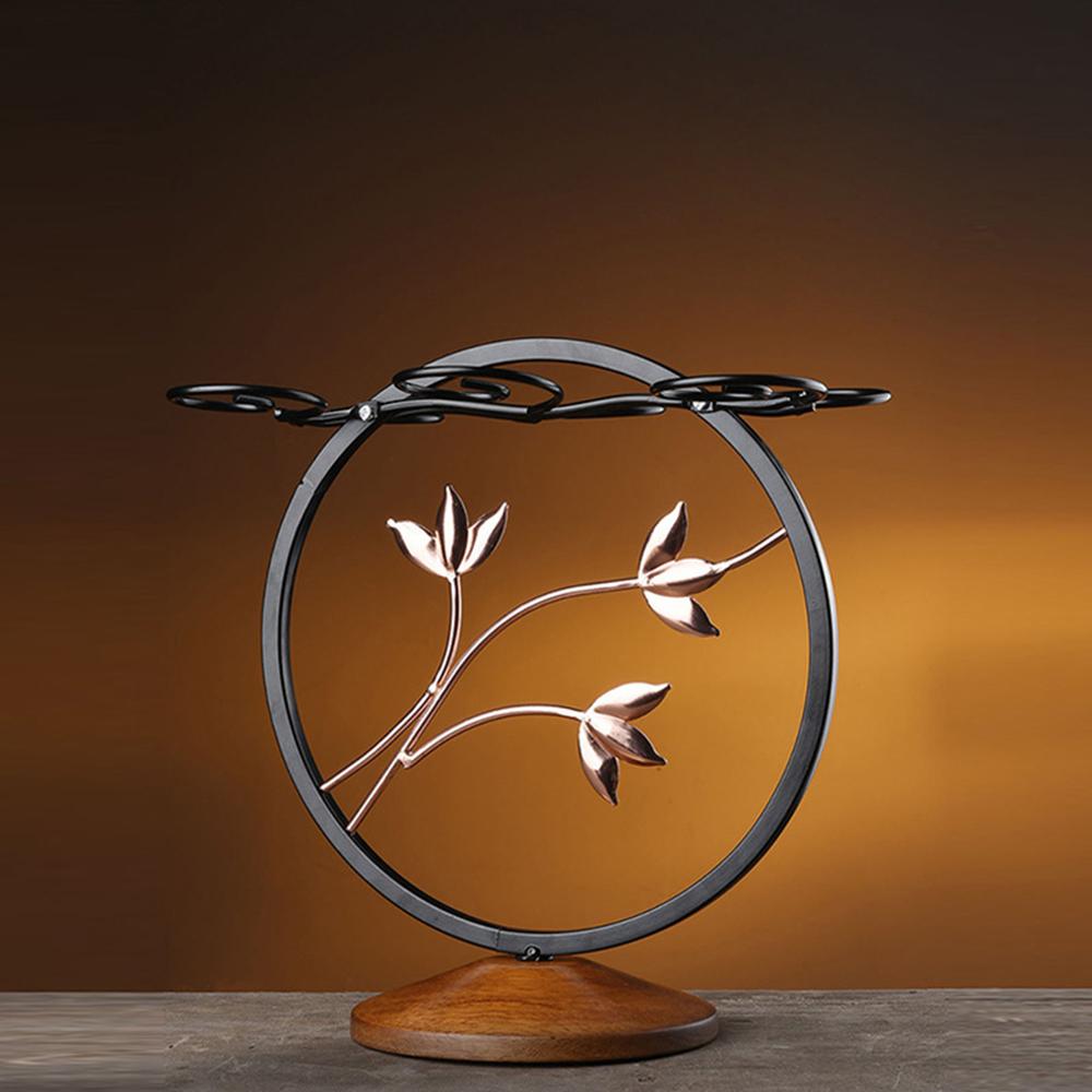 Giá đứng ly rượu vang đỏ có đế độc đáo thanh lịch cho gia đình, quán bar, nhà hàng