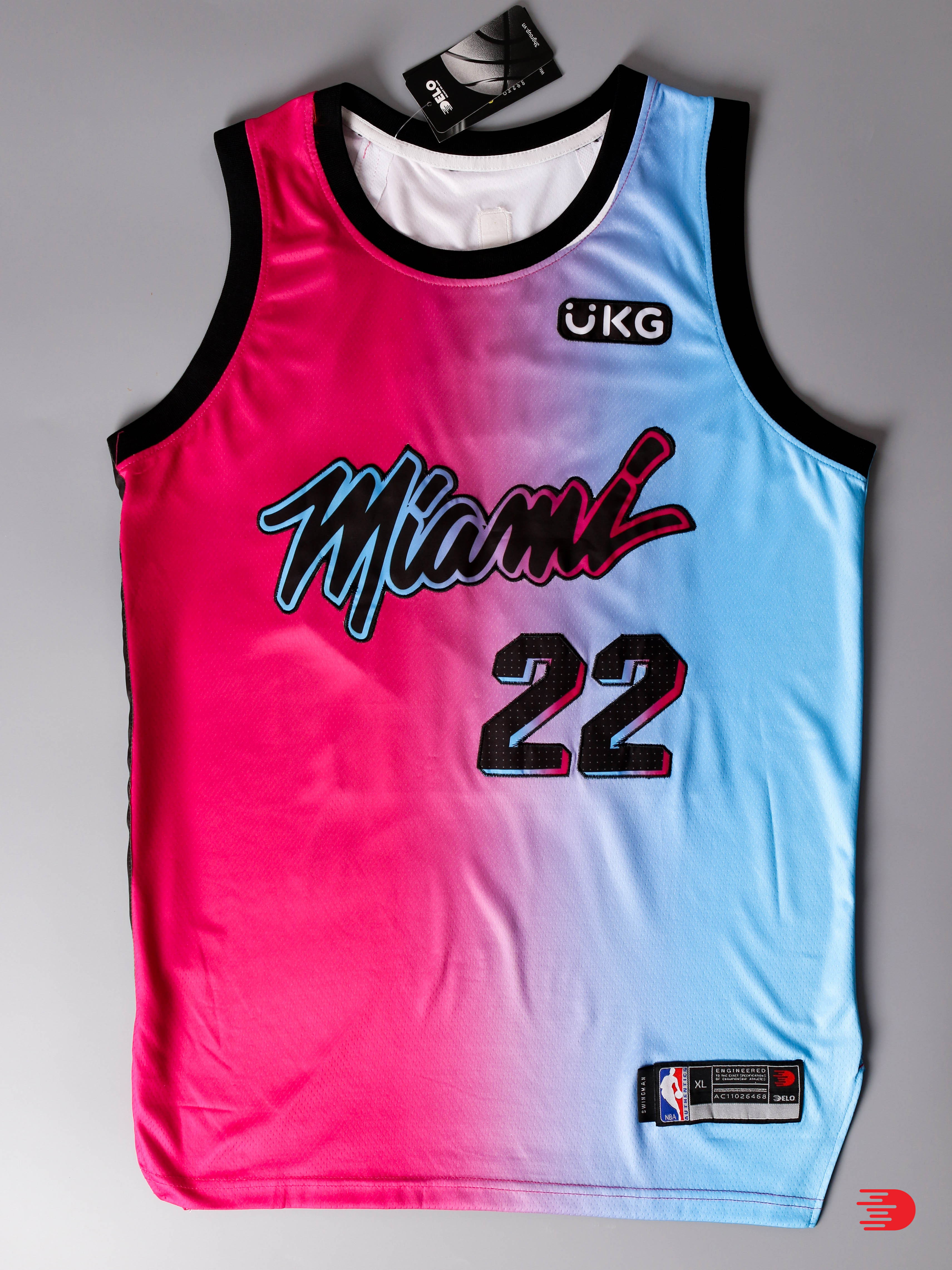 Bộ quần áo bóng rổ NBA Miami Heat City Edition ViceVersa 2021