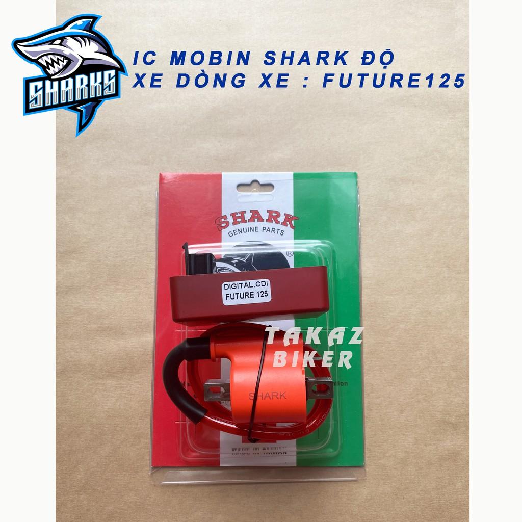 Combo Độ dàn lửa IC, Mobin, Bugi Uma cho Future 125, Wave Alpha 110, Blade 110 SHARK Malaysia