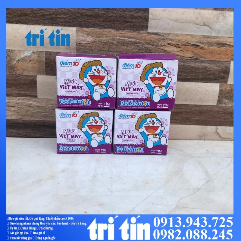 Mực Viết Máy Điểm 10 Doraemon Màu Tím - Mực Queen Tím Nữ Hoàng