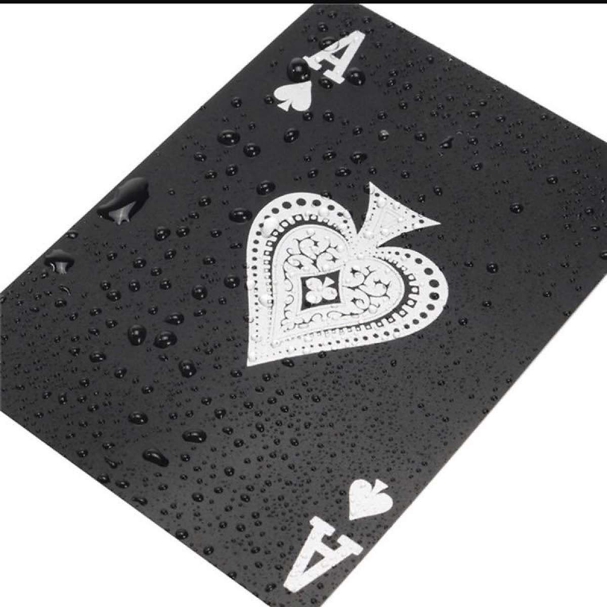 Bộ bài tây nền đen cao cấp - Bài tây nhựa PVC chống nước, đàn hồi tốt - Bộ bài Poker cao cấp nền đen chính hãng D Danido