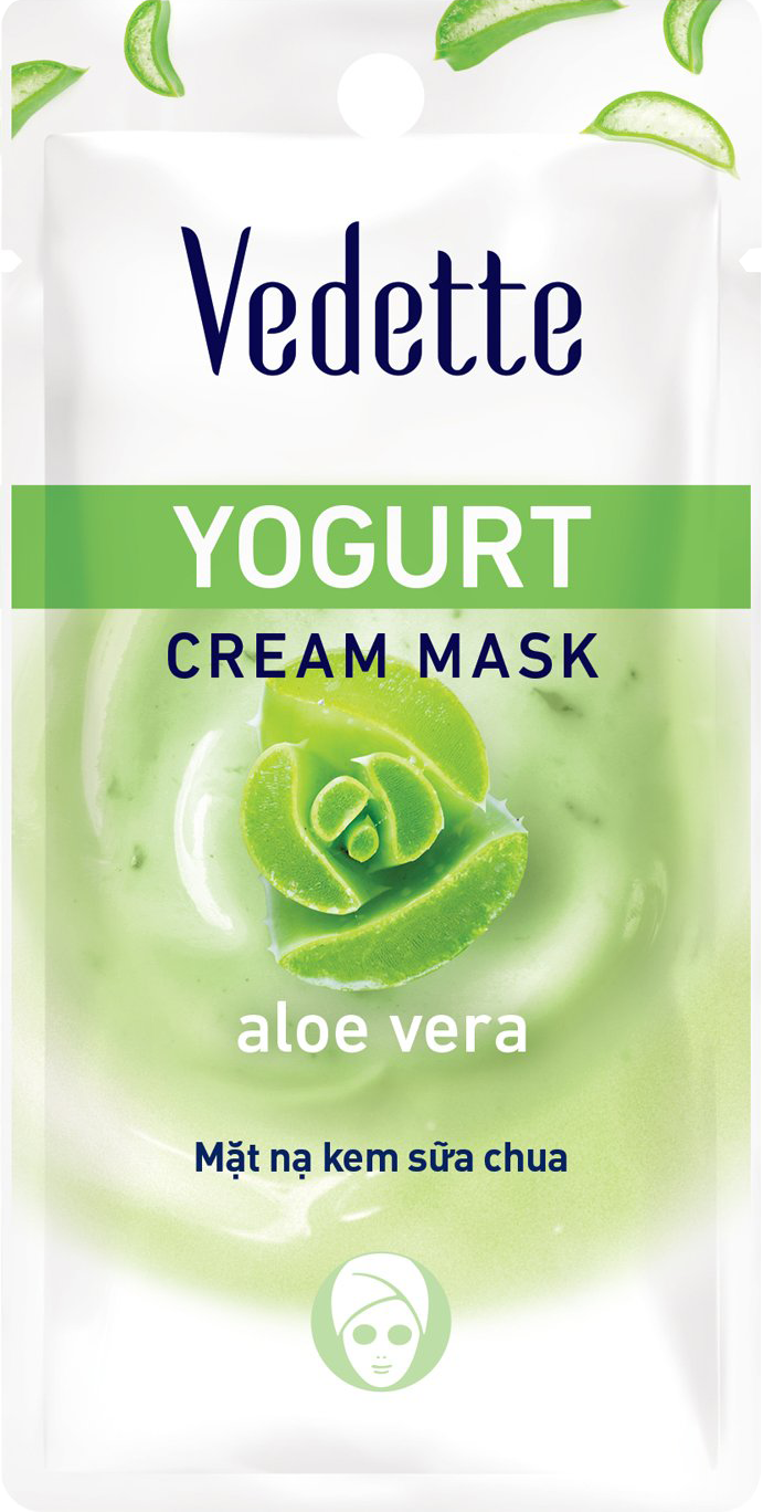 Mặt nạ sữa chua kiwi Vedette Yogurt Mask Kiwi 10ml