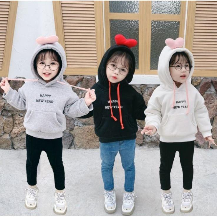 Áo hoodie bé gái từ 7-13kg