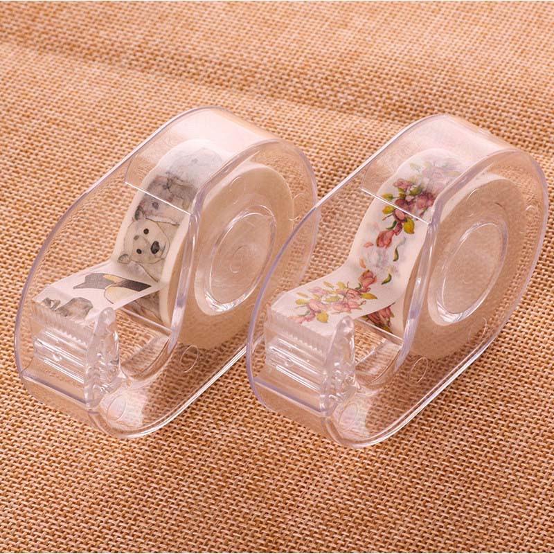 Đồ đựng cắt washi tape &quot;cô đơn&quot; - Dụng cụ cắt băng dính 1 cuộn