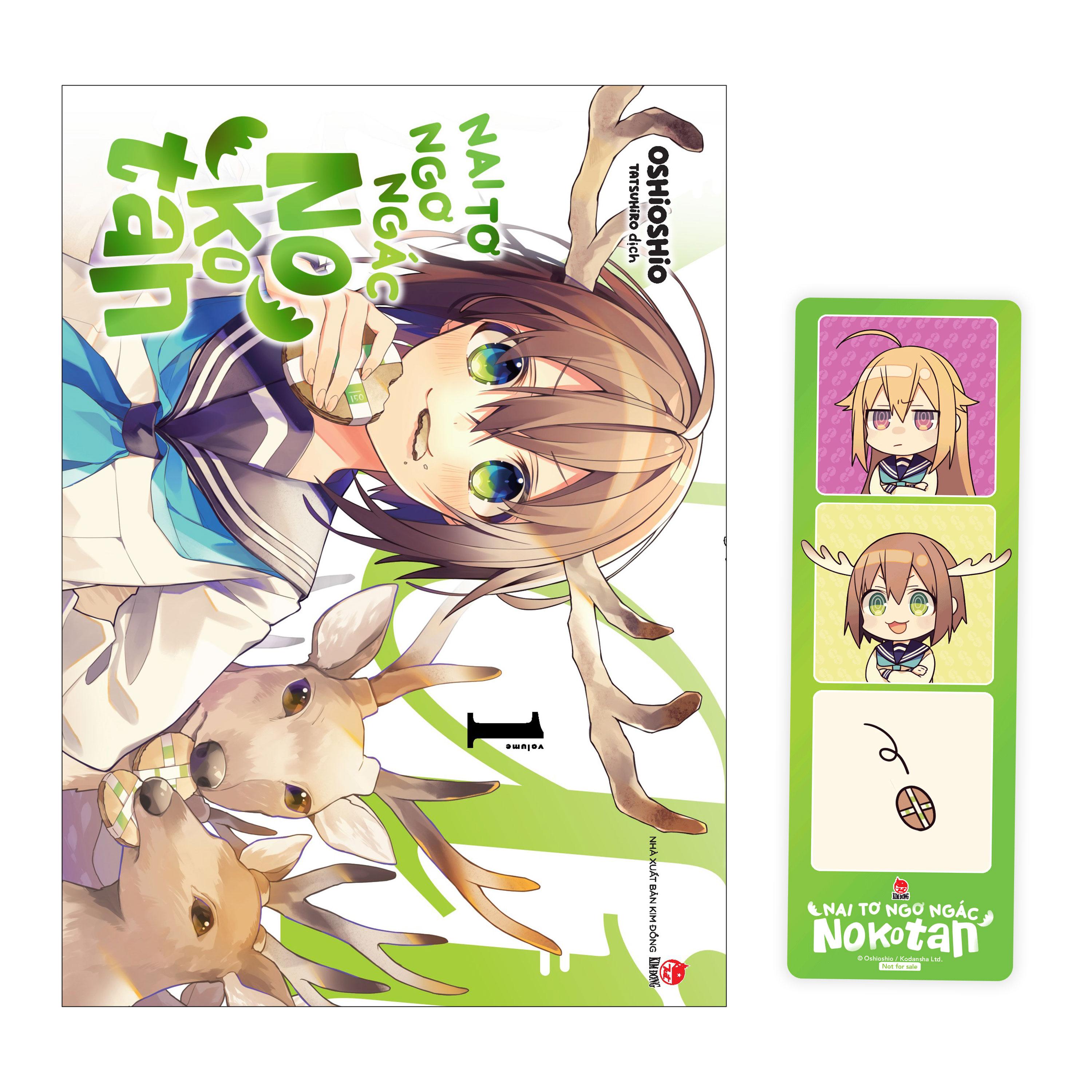 Sách - Nai Tơ Ngơ Ngác Nokotan - Tập 1 - Tặng Kèm Bookmark