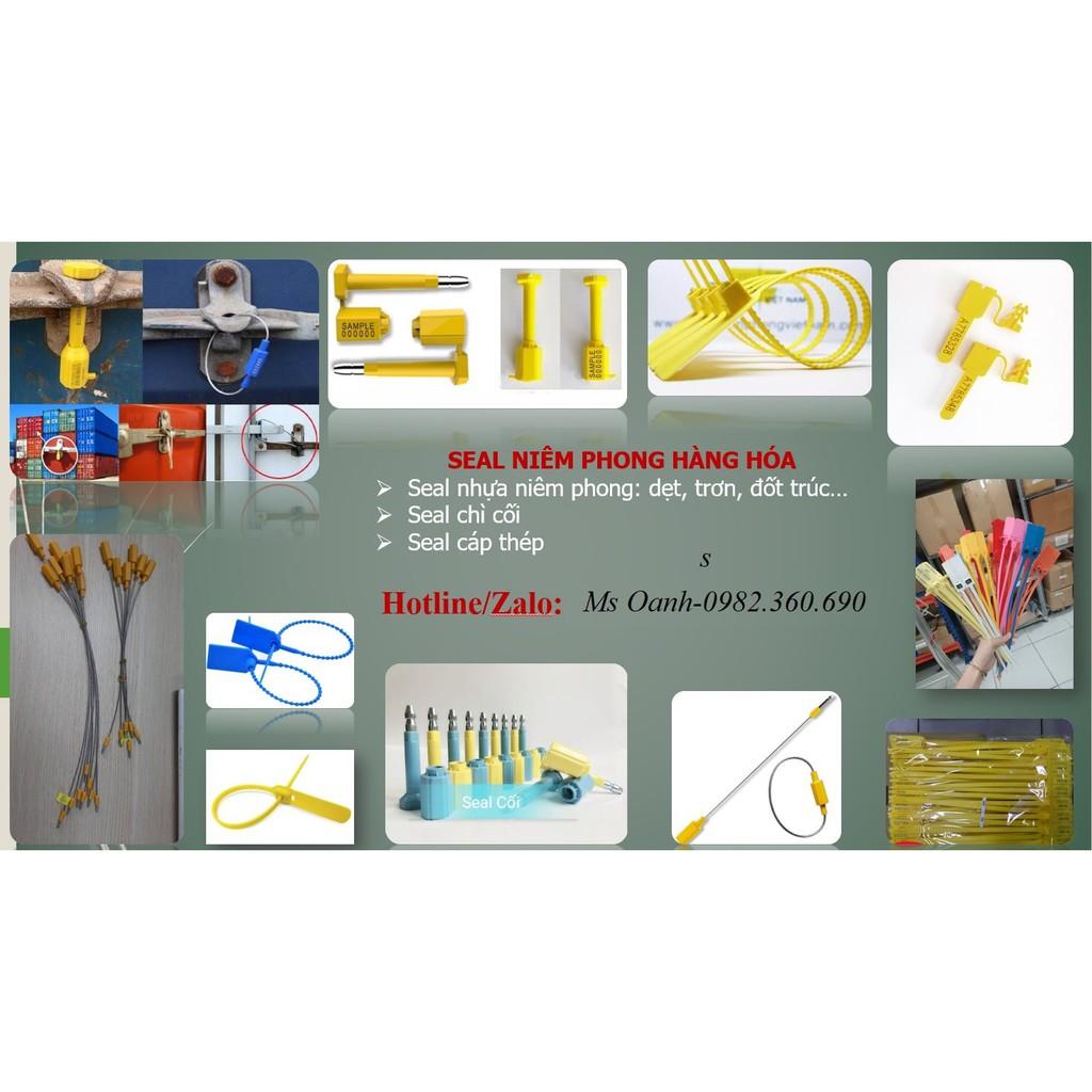 Kẹp chì cối niêm phong container có seri
