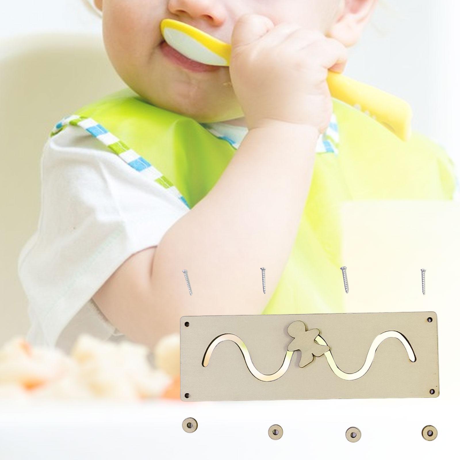 Child Busy Board DIY Parts Slide Track Developmental Toy Cognition Game