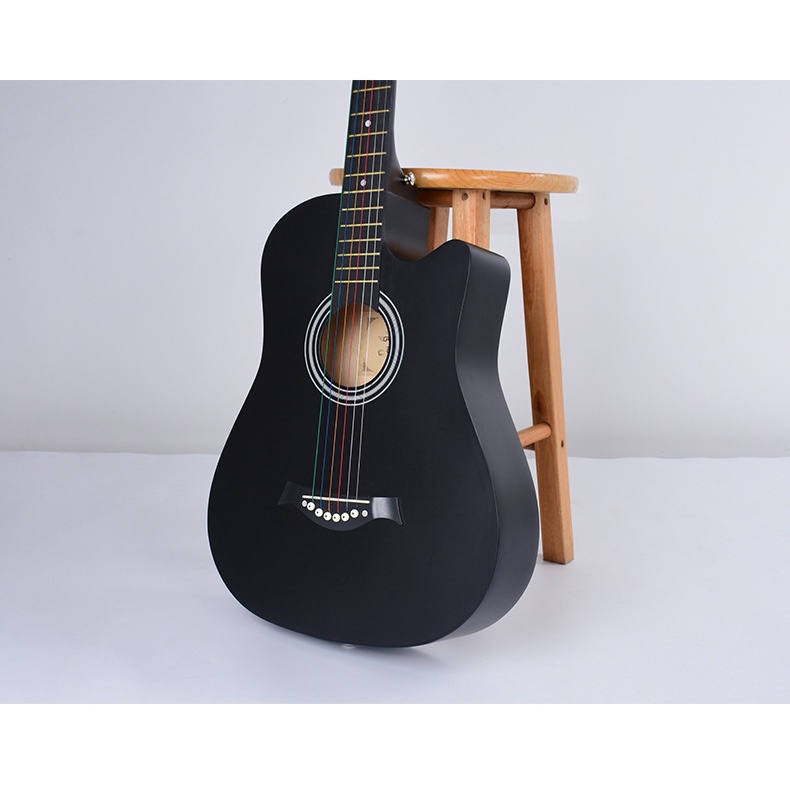 Đàn Guitar Acoustic Có Ty và EQ LC-5 Size 40 Inch Màu Đen