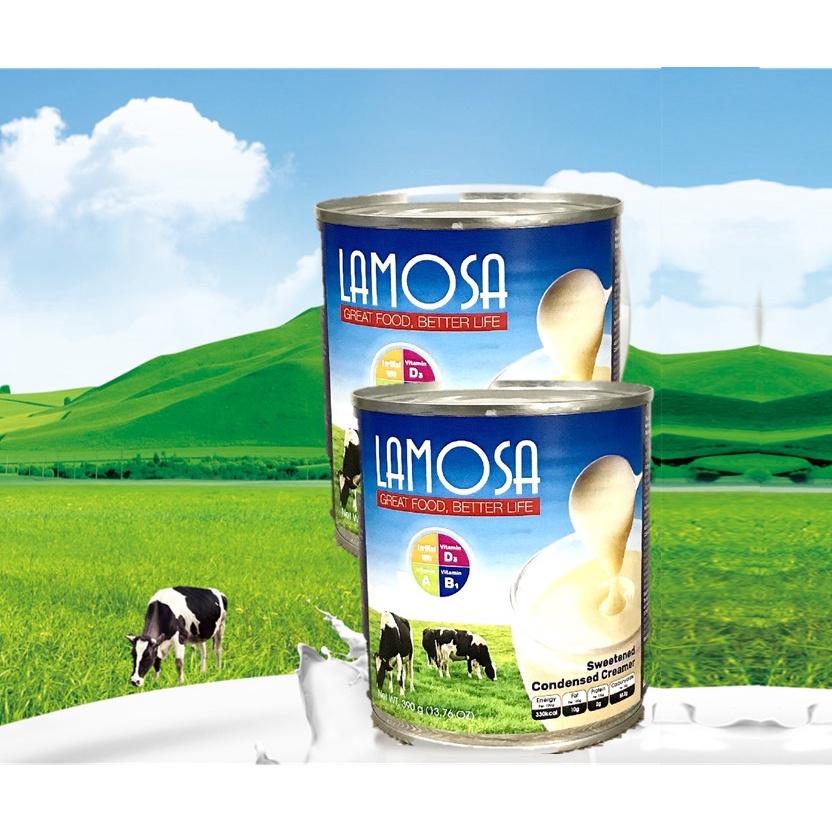 Sữa Đặc Có Đường Cao Cấp LAMOSA Lon 1KG - Nhập khẩu Malaysia