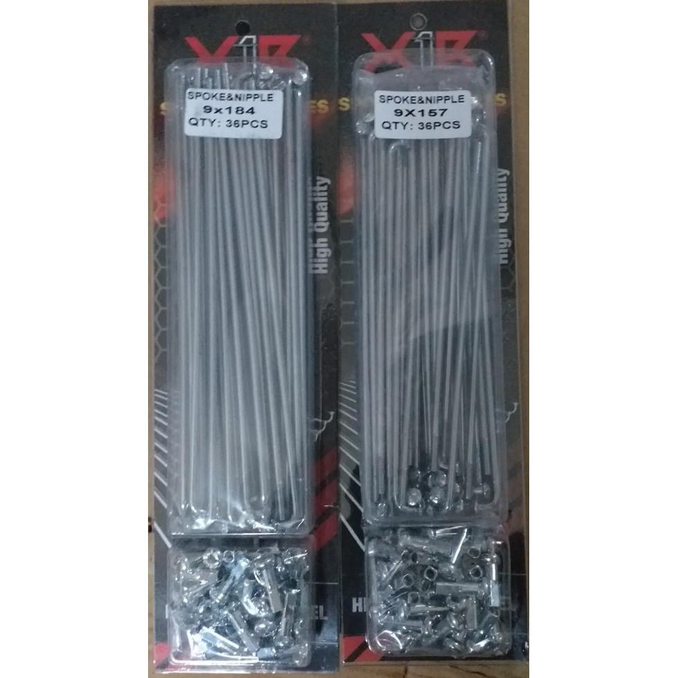 Căm mạ crom X1R size 184 và 157