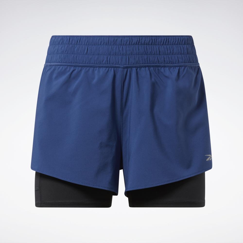 Quần Thun Thể Thao Nữ Reebok WOR Run 2 in 1 Short H65598