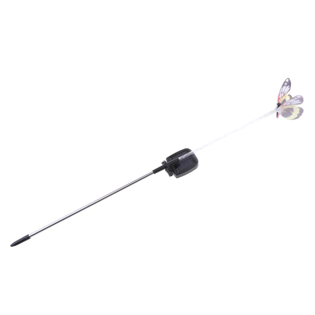 LED Solar Powered Butterfly Lights Outdoor Garden Yard Lamp Decor