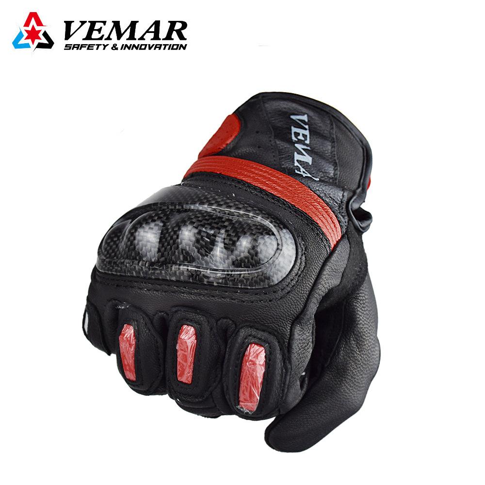 Phong cách mới nhất găng tay chống gió xe máy mới, găng tay bảo vệ bằng sợi carbon, chống rơi xe máy, thiết bị hiệp sĩ địa hình bốn mùa