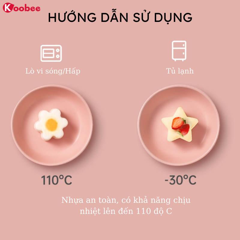 Bộ 4 khuôn hấp trứng, làm bánh flan, làm đậu hũ, pudding cho bé (tặng chổi phết silicon) (AD03)