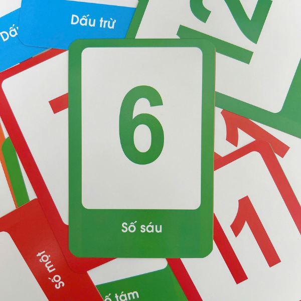 Sách - Flashcard - Bộ Thẻ Thông Minh - Bé Học Toán (1-6 Tuổi) (Tái Bản 2025)