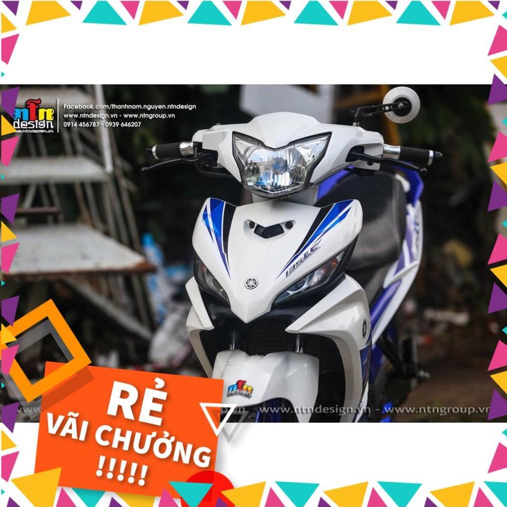 Tem Rời Exciter 135 Mẫu LC 2017 Trắng Xanh GP