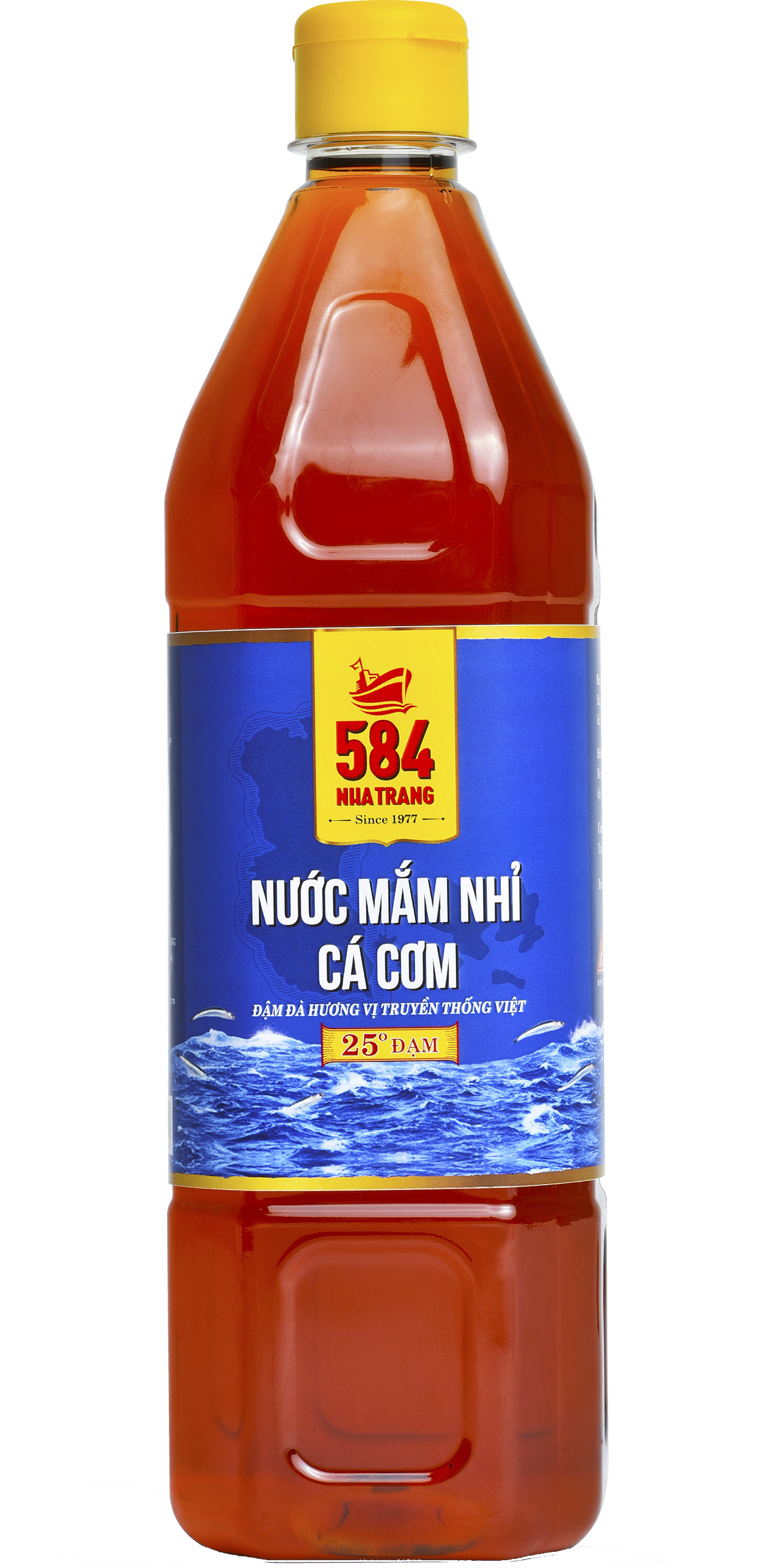 Chai 1 Lít Nước mắm Nhỉ 584 Nha Trang 25 độ đạm, Nước mắm Truyền Thống, Date luôn mới