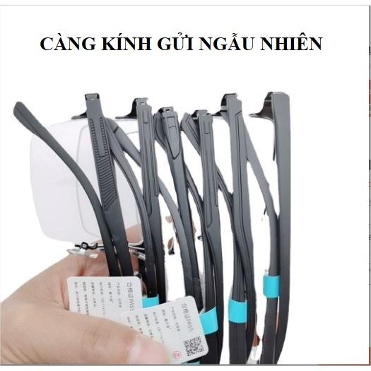 Gọng kính thể thao nửa viền tròng to, gọng to lò xo cực ôm mặt (Thnah lý), bảo hành 1-1, gọng cực đẹp loại tốt KT55