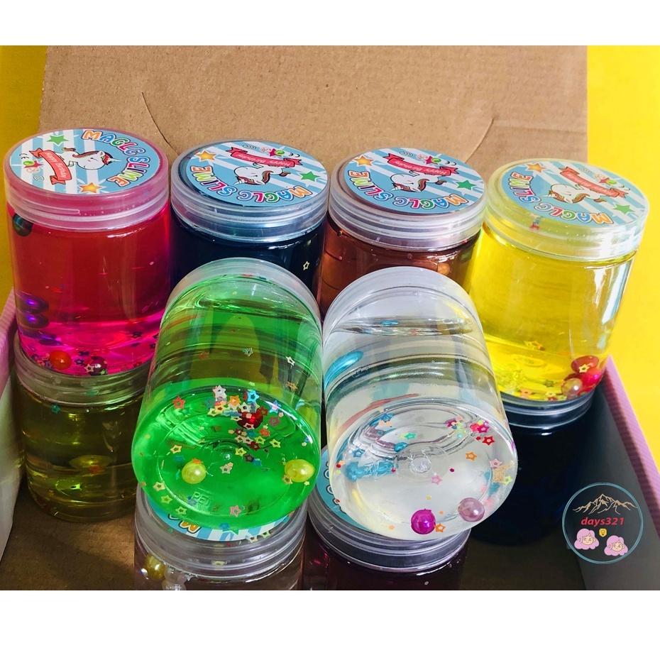 SLIME hình trụ charm sao và NG0C TRAI cực đẹp Slam thiết kế độc đáo ấn tượng squishy