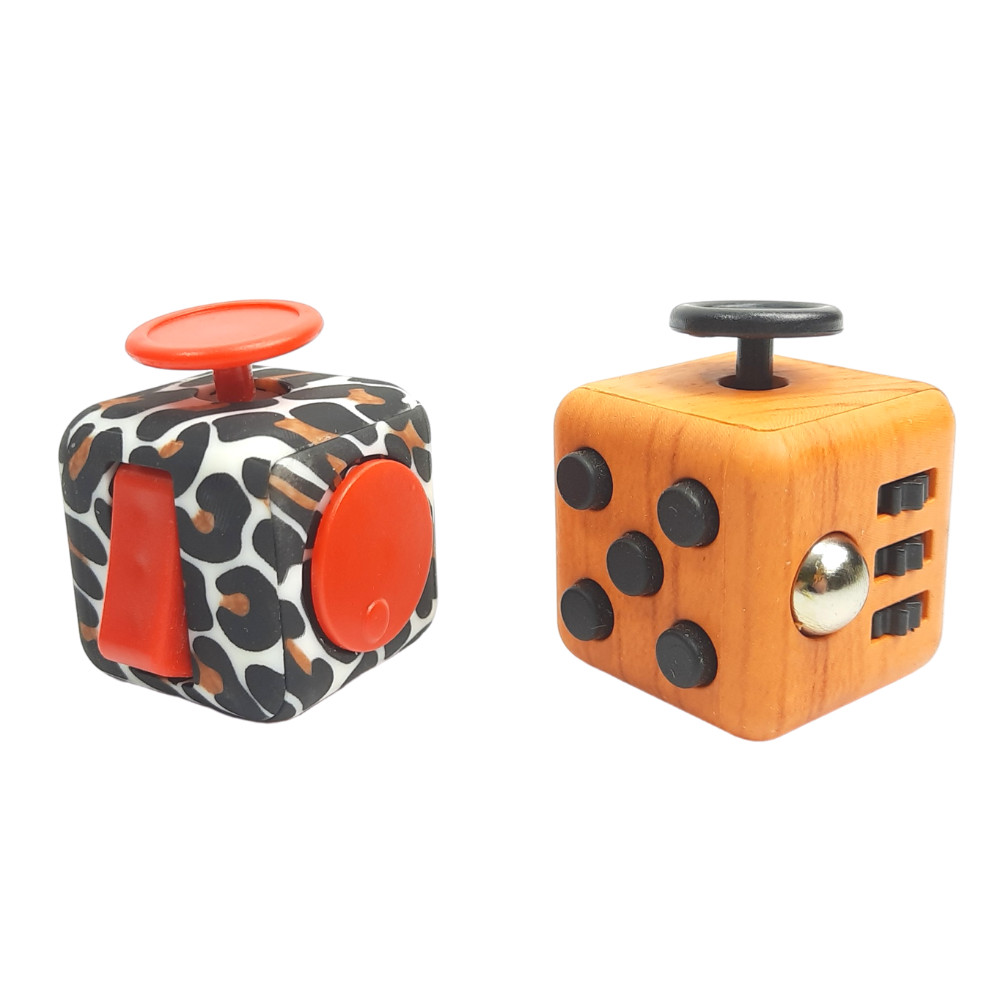 Combo 2 Khối Vuông Fidget Cube - Quà Tặng Kì Diệu Giảm Stress Tăng Khả Năng Tập Trung (Giao Mẫu Ngẫu Nhiên )