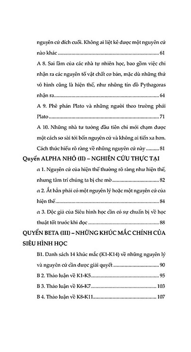Siêu Hình Học - Metaphysics - Tác Phẩm Triết Học Kinh Điển - Bìa Cứng