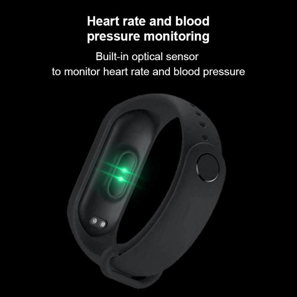 Bluetooth Smart Watch Wristband Fitness Bracelet For iOS & Android
